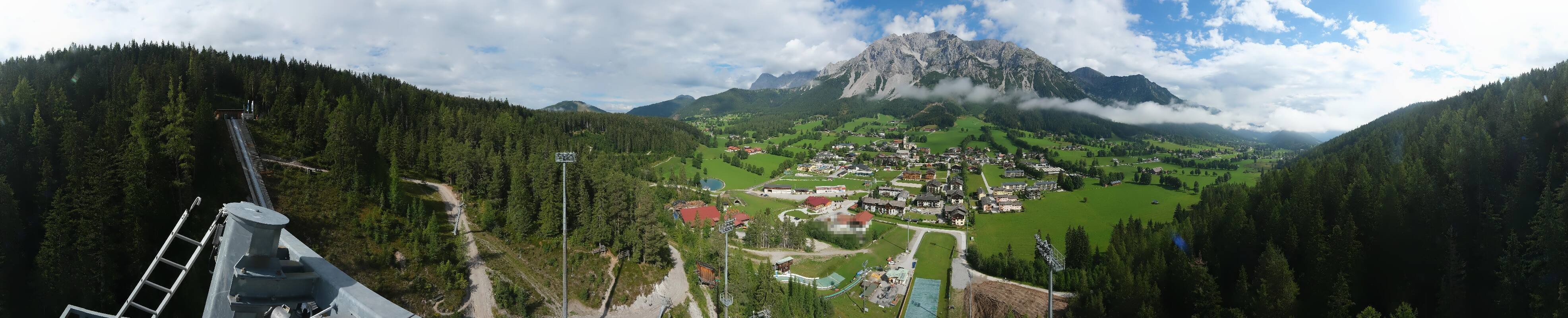 Archiv Foto Webcam Ramsau Skistadion