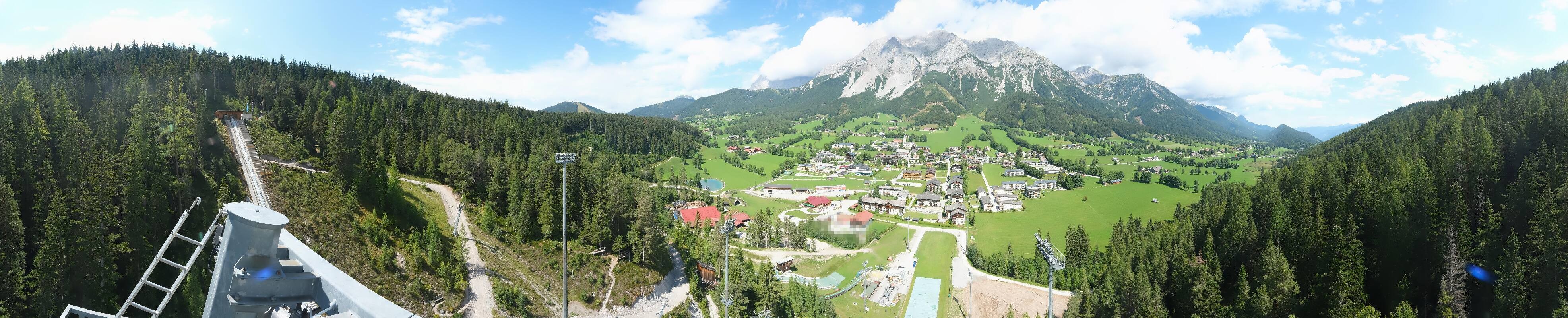 Archiv Foto Webcam Ramsau Skistadion