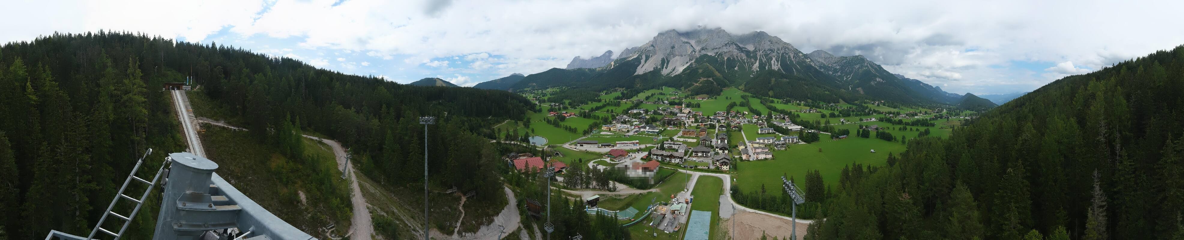Archiv Foto Webcam Ramsau Skistadion