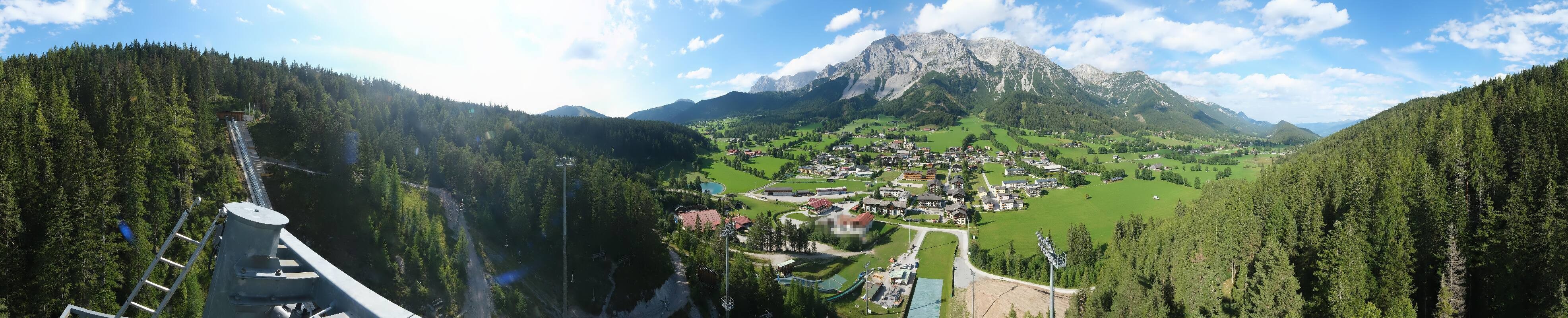 Archiv Foto Webcam Ramsau Skistadion