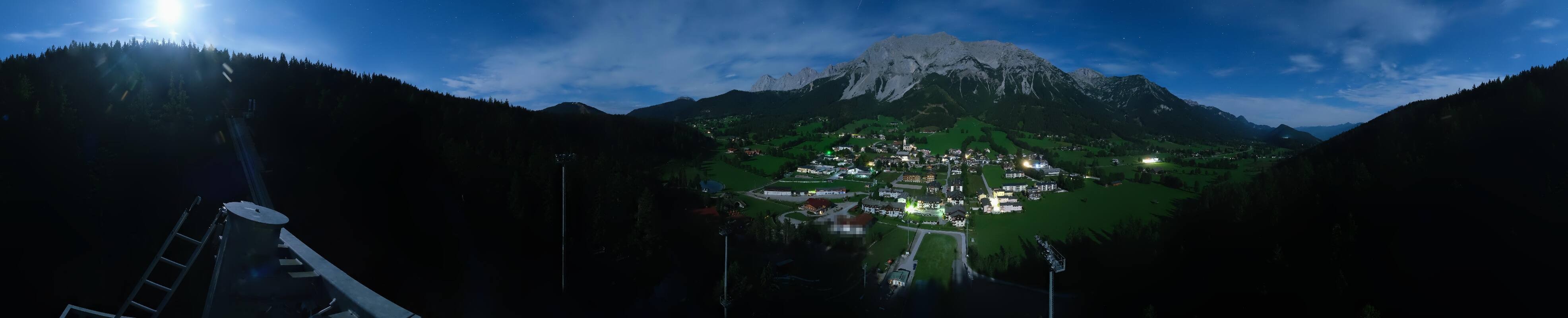 Archiv Foto Webcam Ramsau Skistadion