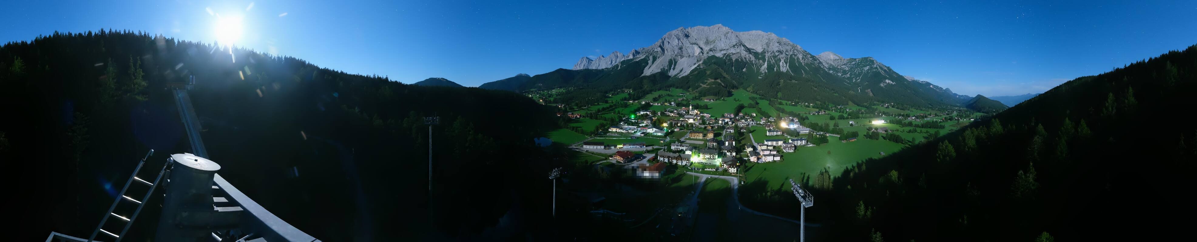 Archiv Foto Webcam Ramsau Skistadion