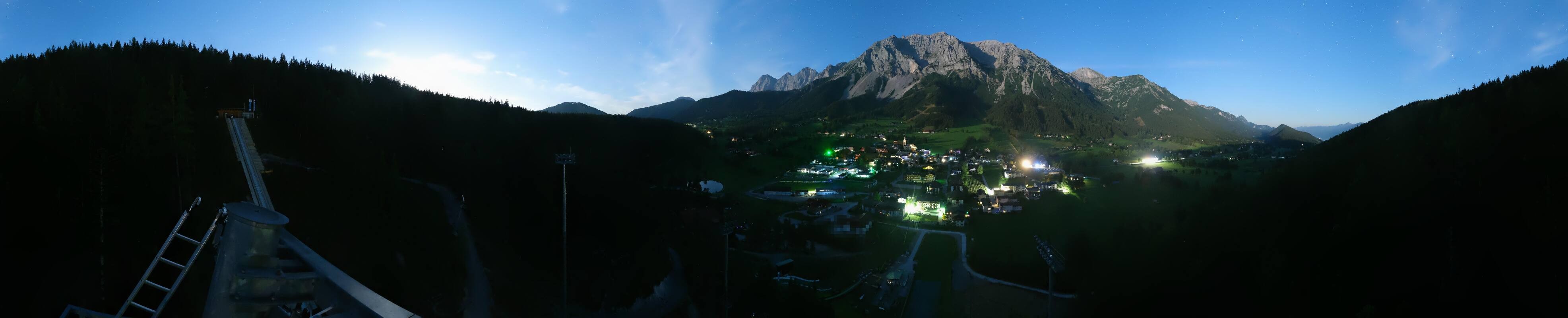 Archiv Foto Webcam Ramsau Skistadion
