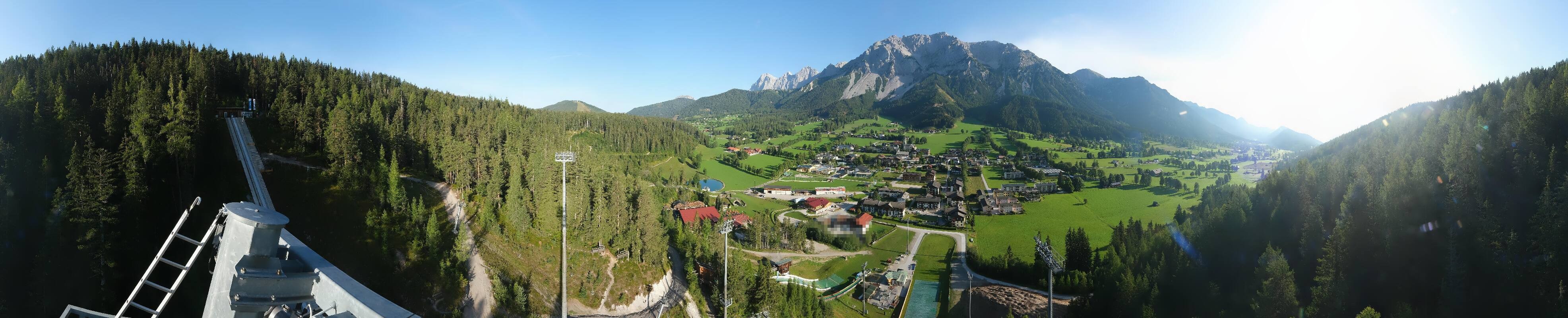 Archiv Foto Webcam Ramsau Skistadion