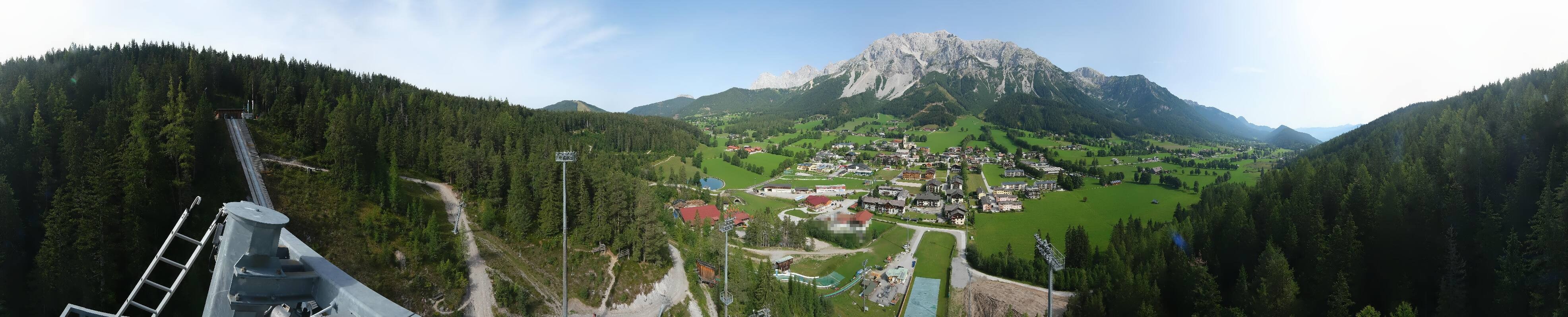 Archiv Foto Webcam Ramsau Skistadion
