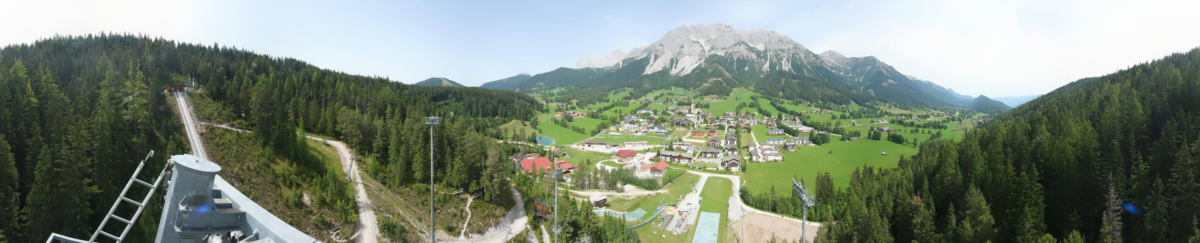 Archiv Foto Webcam Ramsau Skistadion