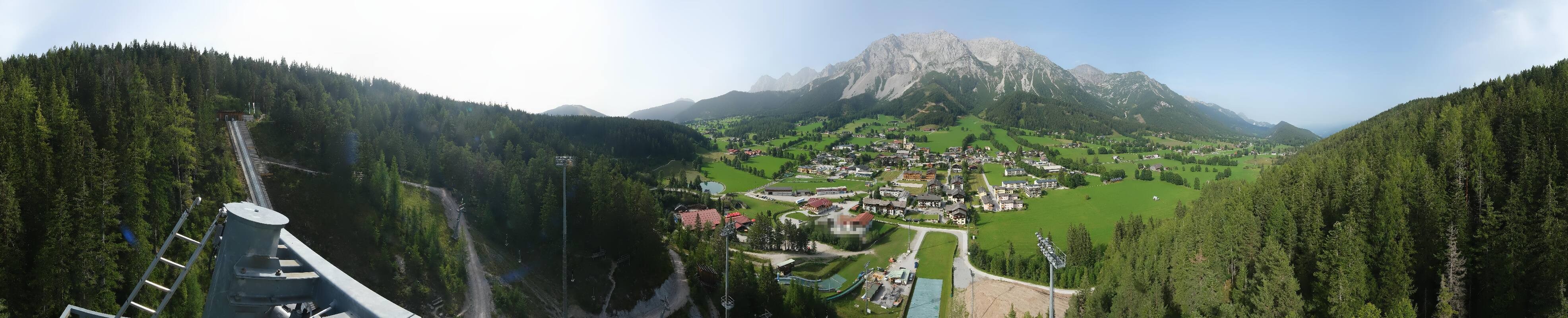 Archiv Foto Webcam Ramsau Skistadion