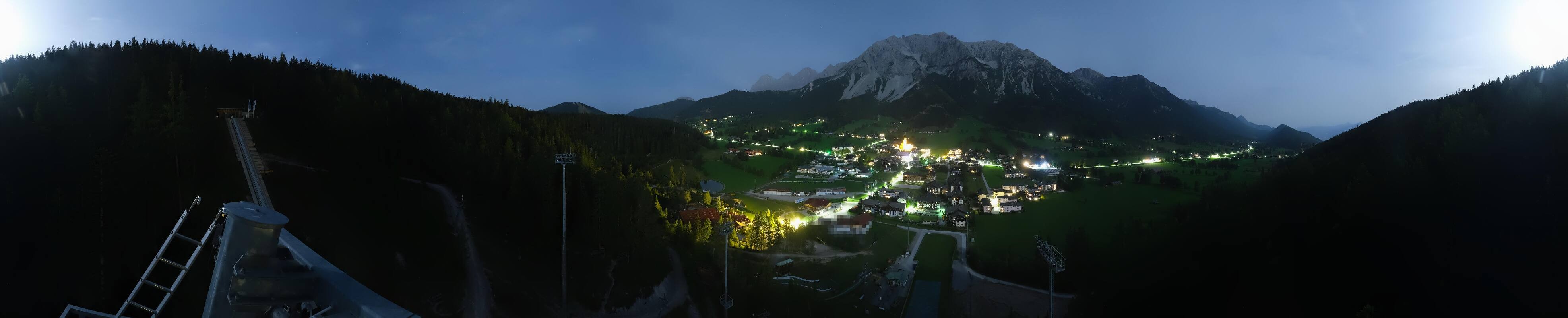 Archiv Foto Webcam Ramsau Skistadion