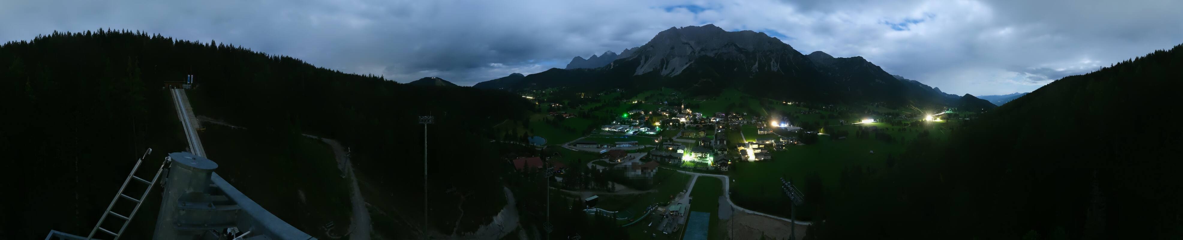 Archiv Foto Webcam Ramsau Skistadion