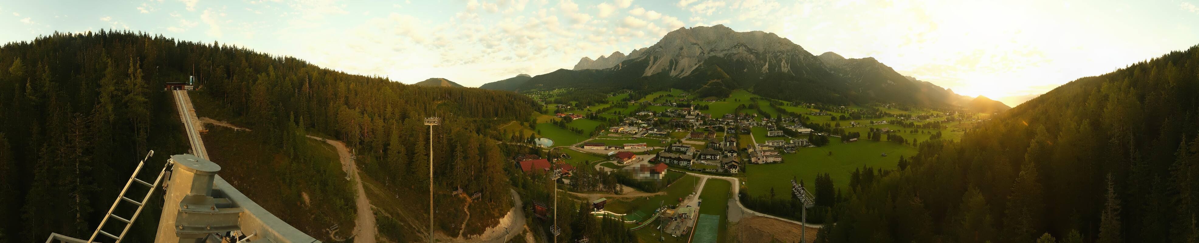 Archiv Foto Webcam Ramsau Skistadion