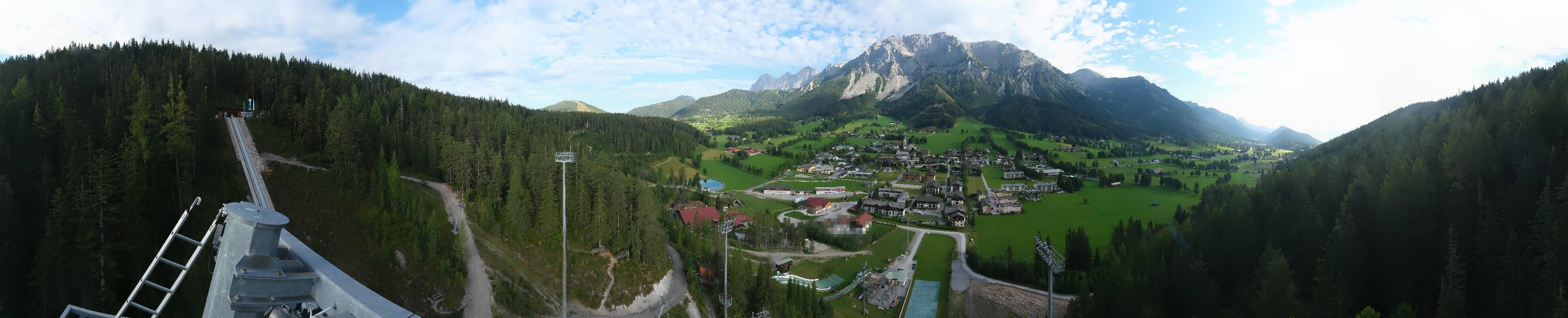 Archiv Foto Webcam Ramsau Skistadion