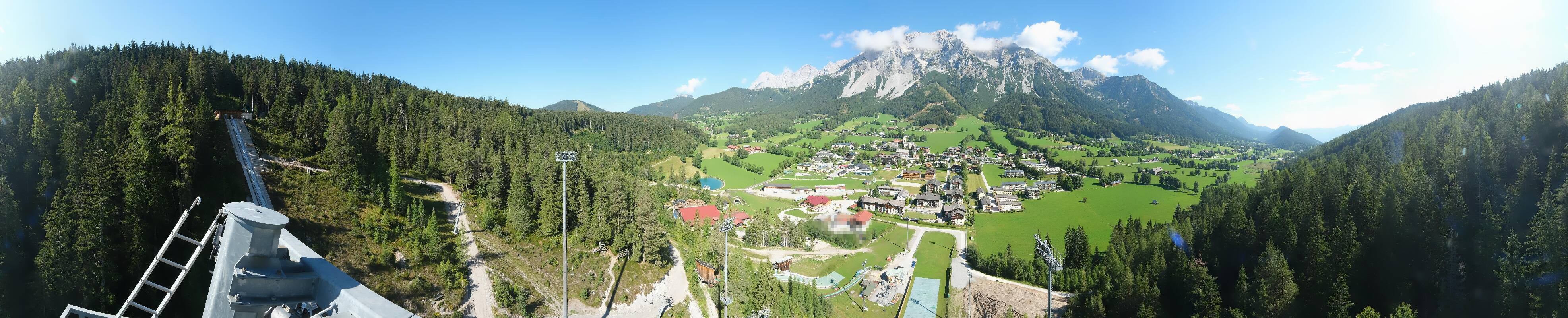 Archiv Foto Webcam Ramsau Skistadion