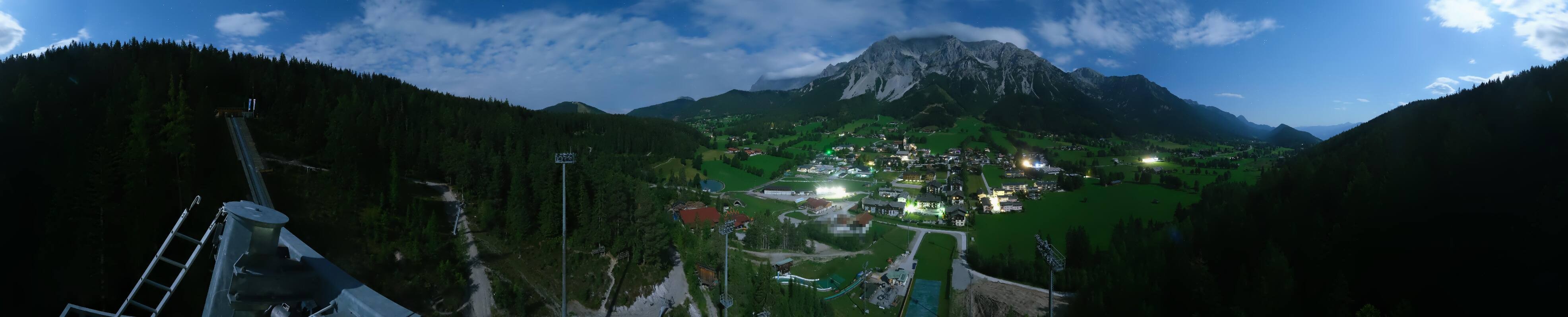 Archiv Foto Webcam Ramsau Skistadion