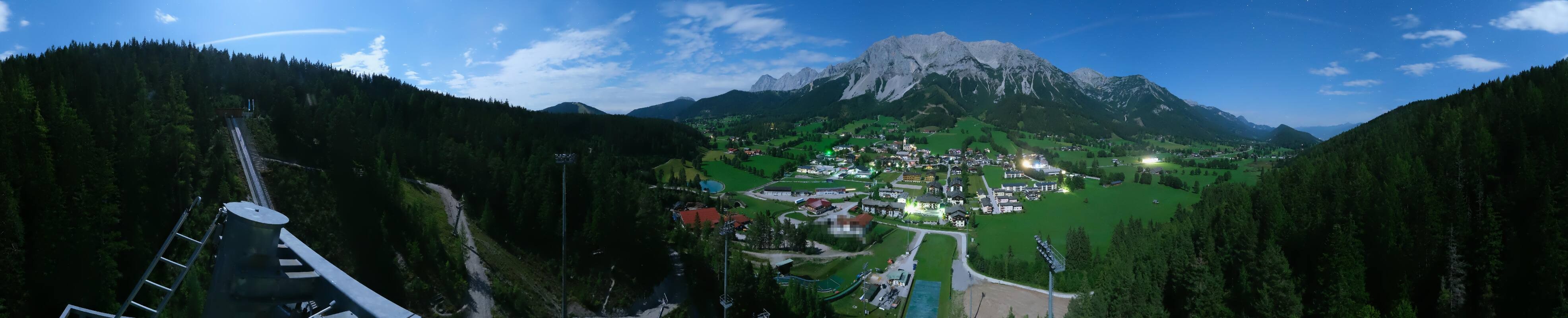 Archiv Foto Webcam Ramsau Skistadion