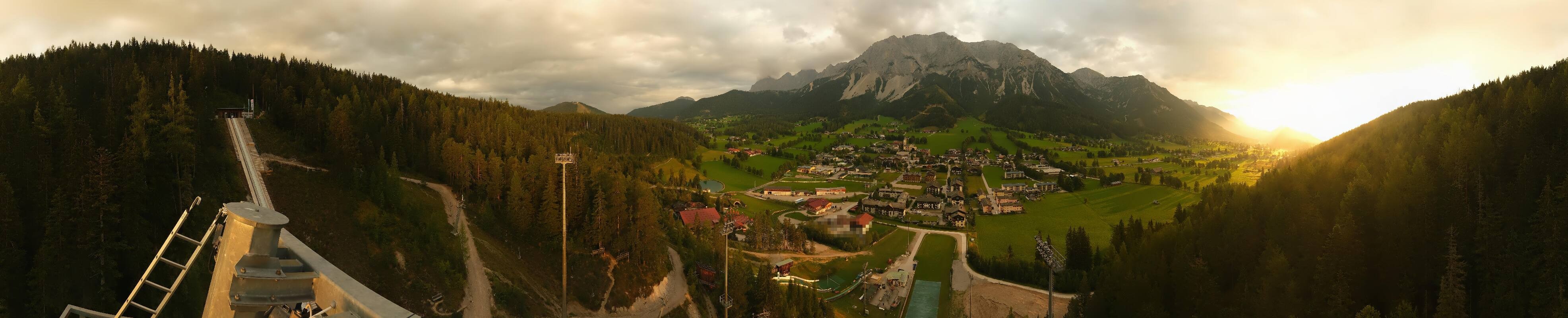 Archiv Foto Webcam Ramsau Skistadion