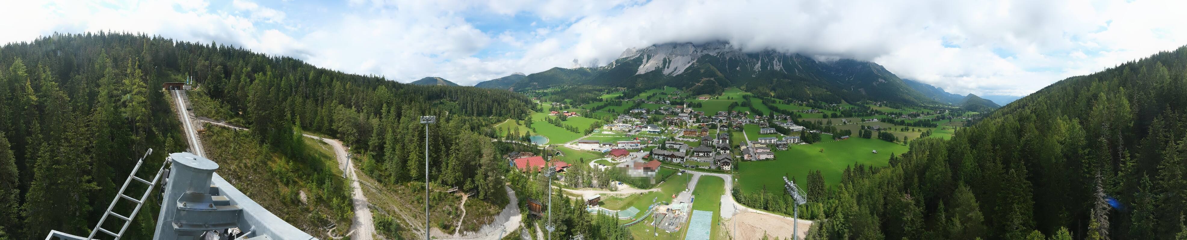 Archiv Foto Webcam Ramsau Skistadion