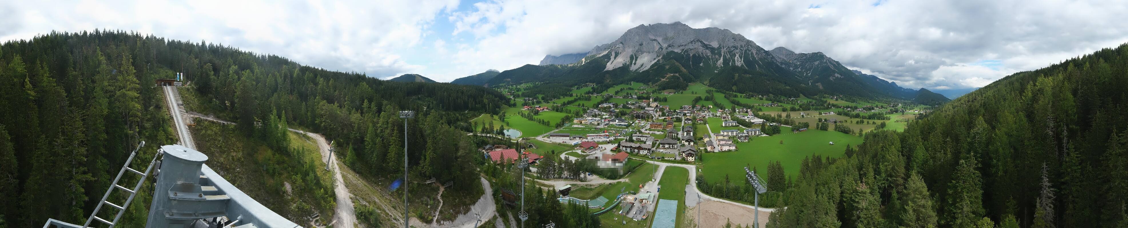 Archiv Foto Webcam Ramsau Skistadion