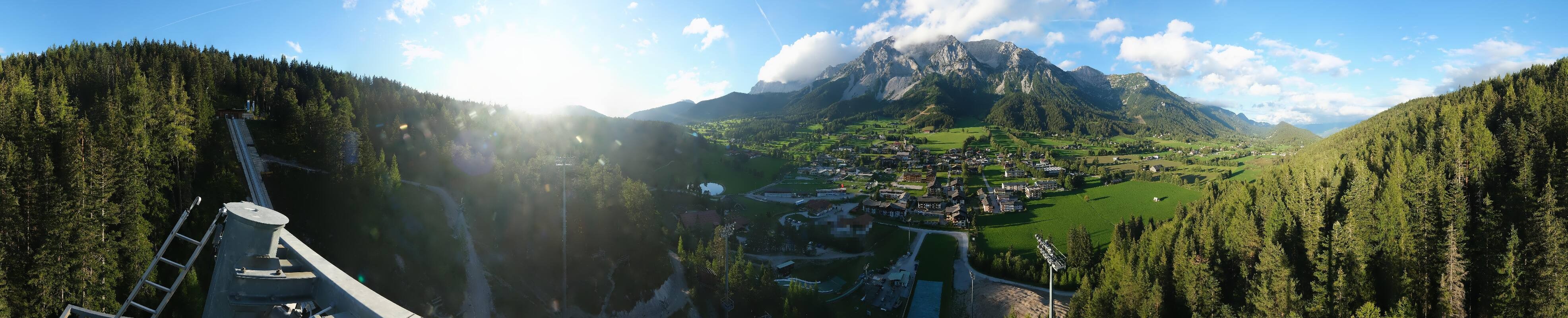 Archiv Foto Webcam Ramsau Skistadion
