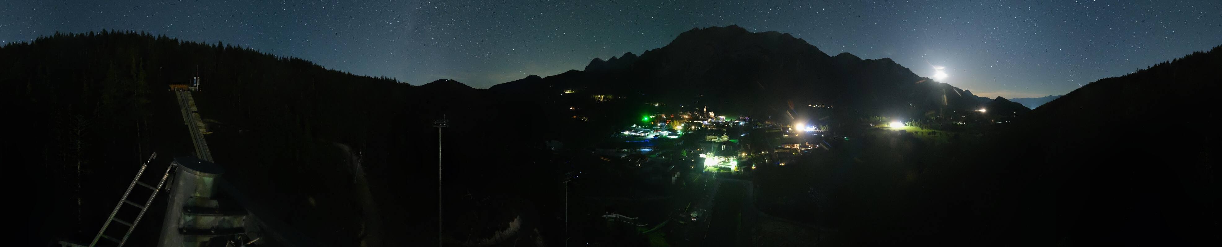 Archiv Foto Webcam Ramsau Skistadion