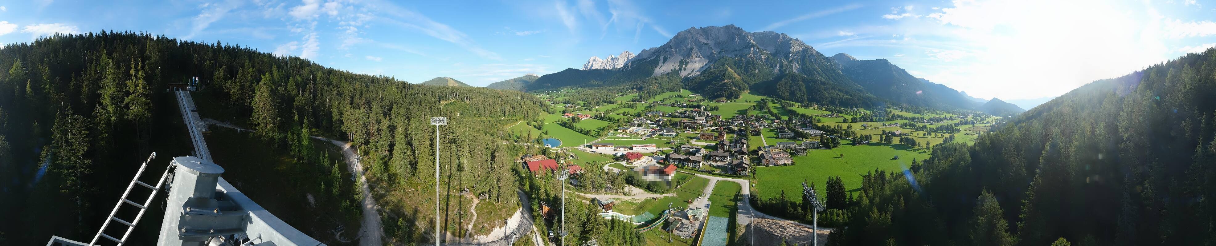 Archiv Foto Webcam Ramsau Skistadion