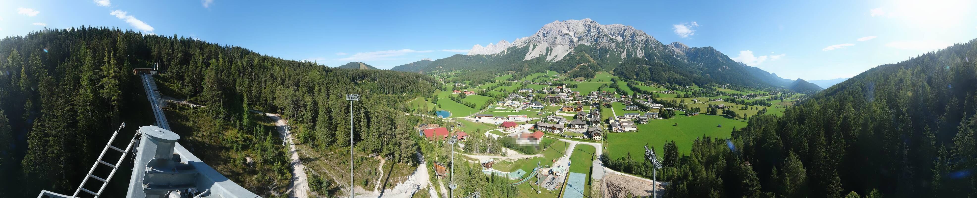 Archiv Foto Webcam Ramsau Skistadion