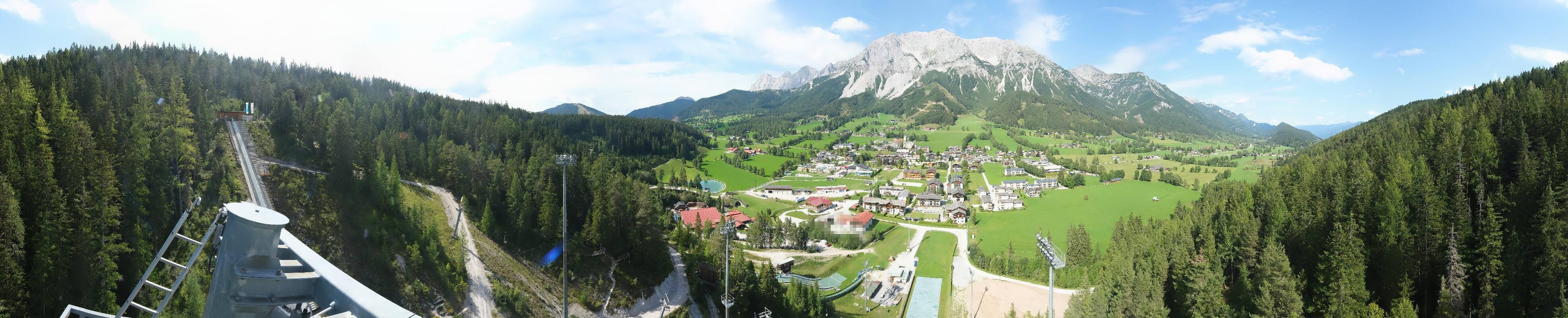 Archiv Foto Webcam Ramsau Skistadion