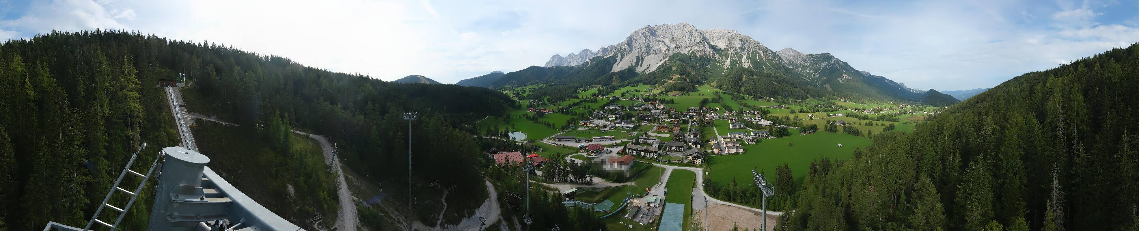 Archiv Foto Webcam Ramsau Skistadion