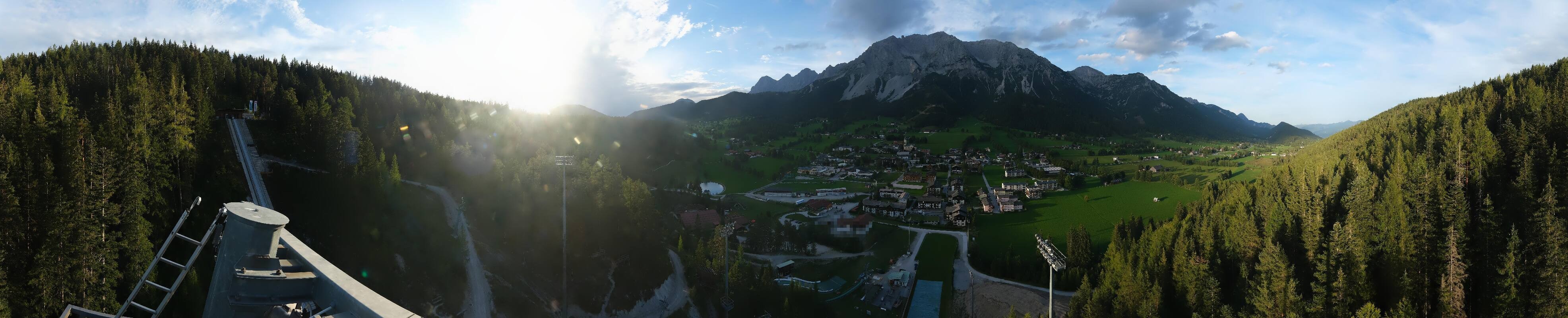 Archiv Foto Webcam Ramsau Skistadion