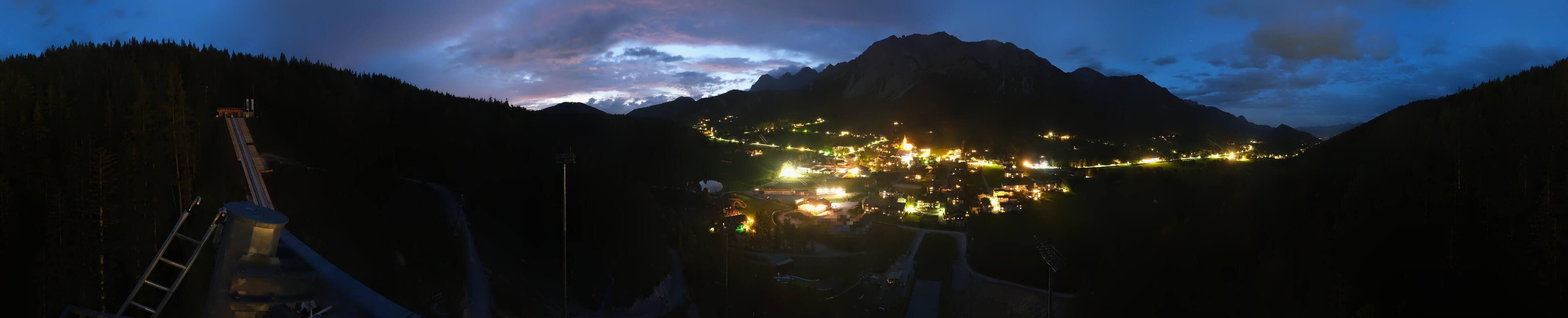 Archiv Foto Webcam Ramsau Skistadion