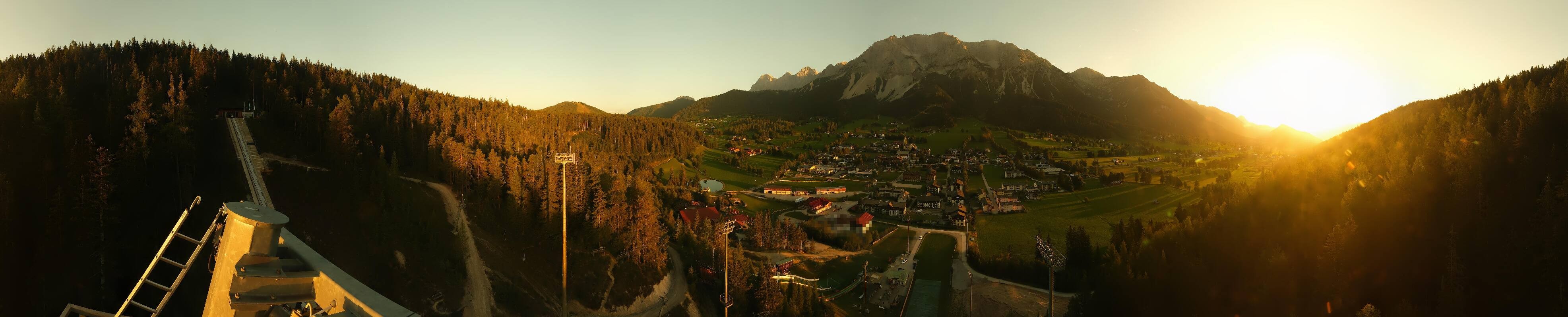 Archiv Foto Webcam Ramsau Skistadion