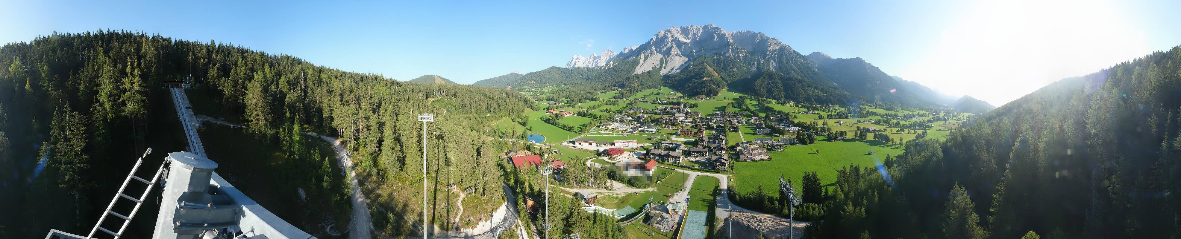 Archiv Foto Webcam Ramsau Skistadion