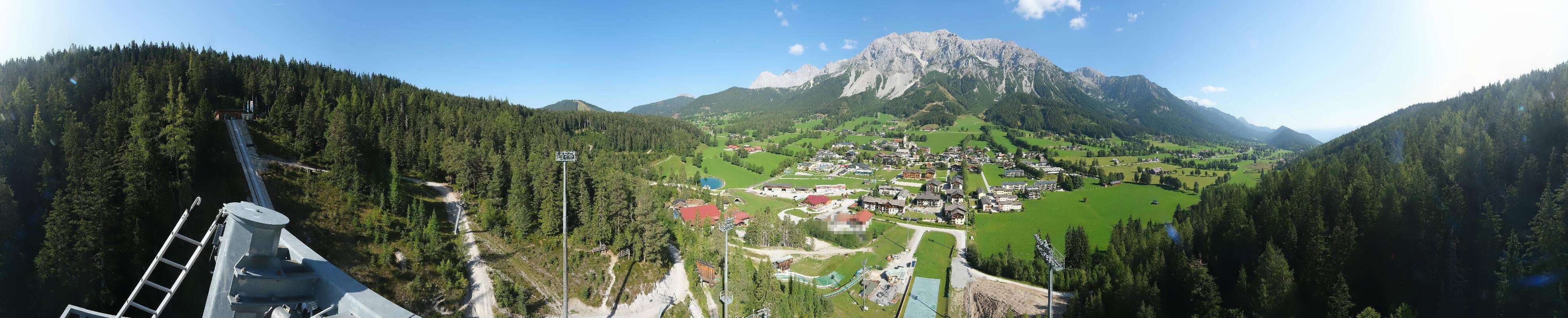 Archiv Foto Webcam Ramsau Skistadion