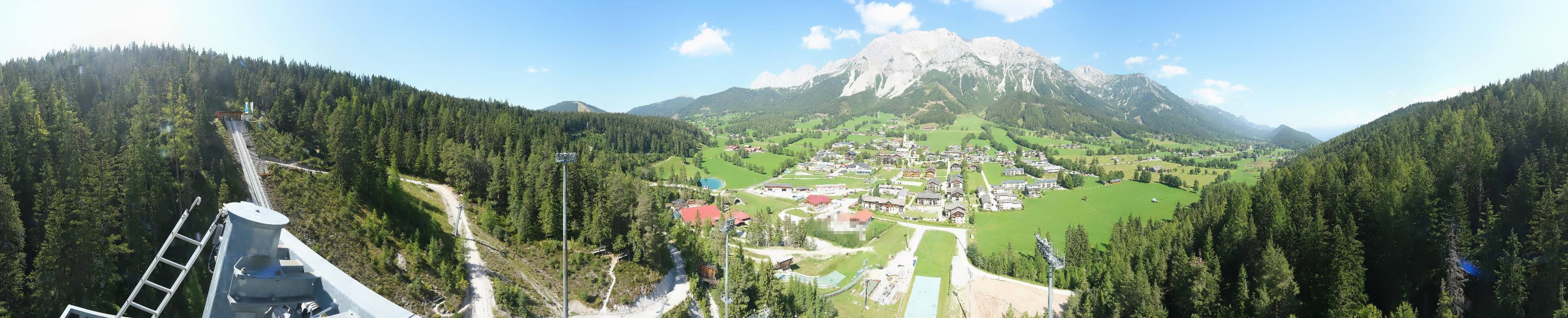 Archiv Foto Webcam Ramsau Skistadion