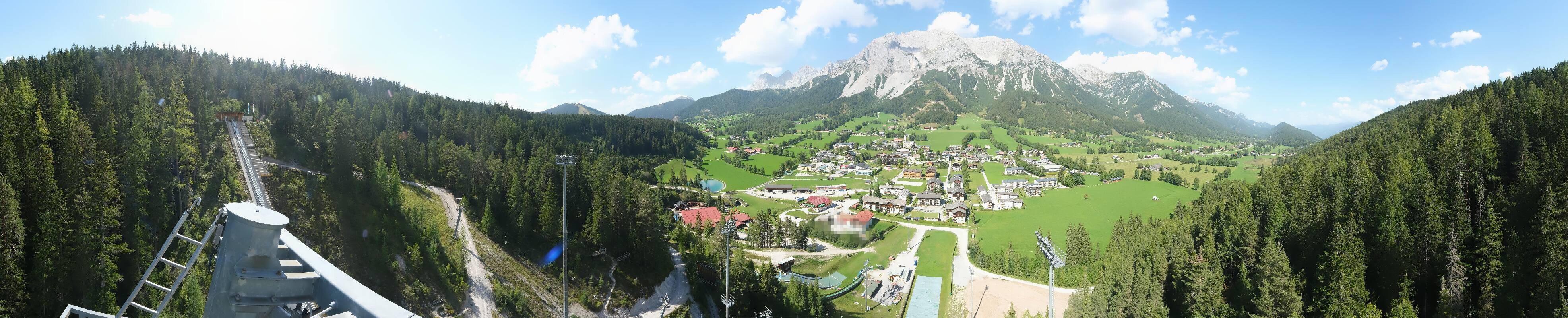 Archiv Foto Webcam Ramsau Skistadion