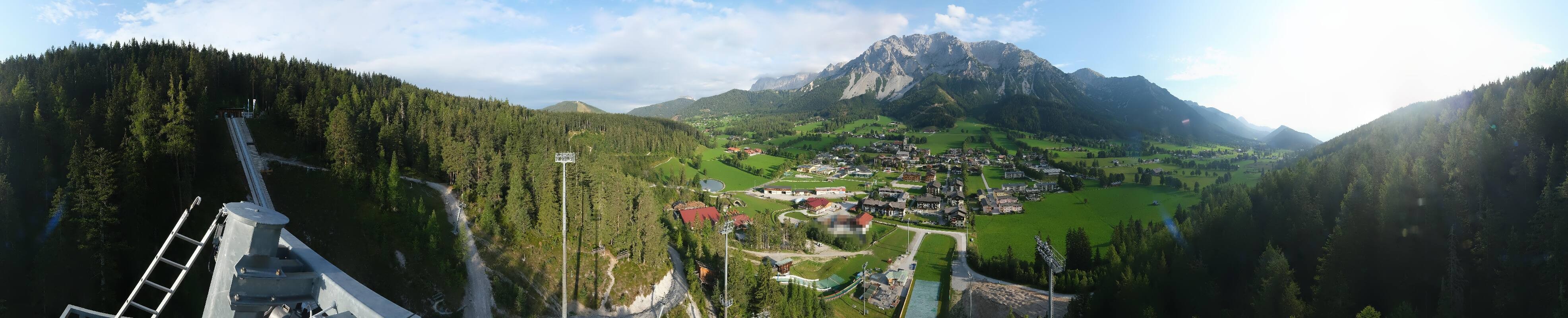 Archiv Foto Webcam Ramsau Skistadion