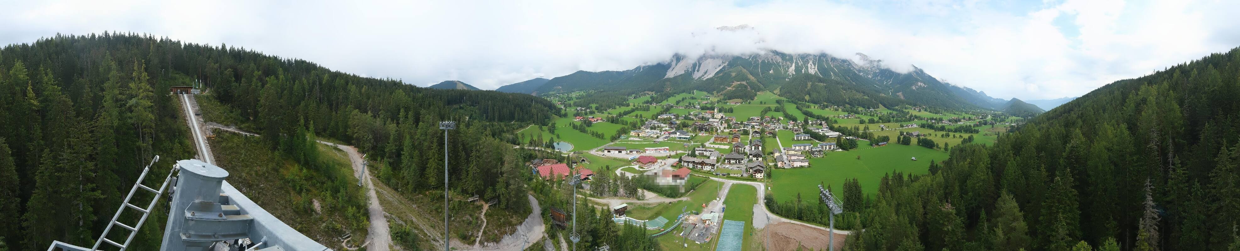 Archiv Foto Webcam Ramsau Skistadion
