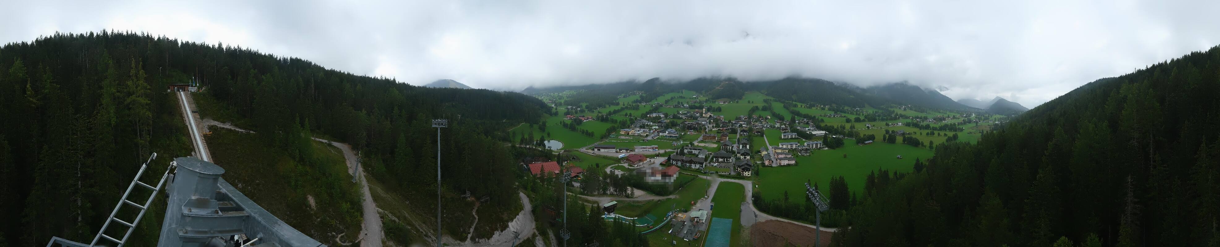 Archiv Foto Webcam Ramsau Skistadion