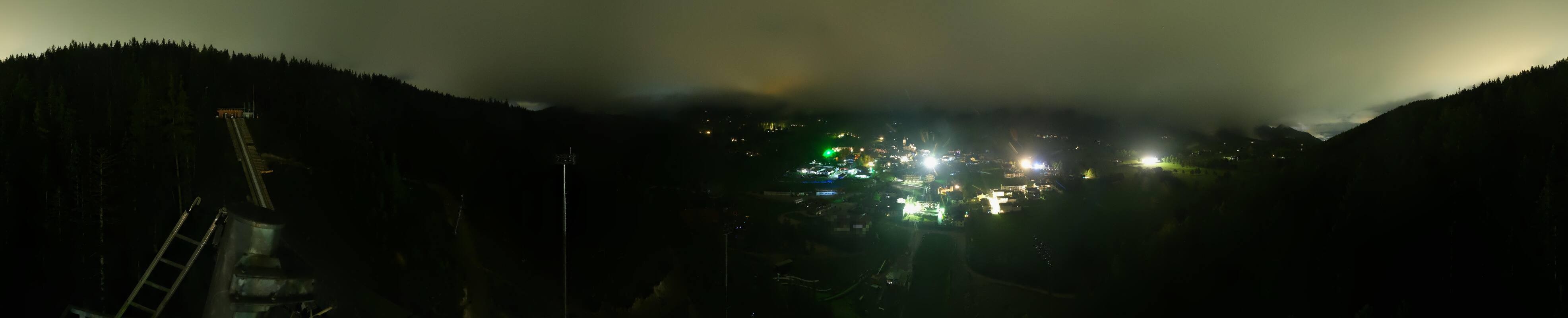 Archived image Webcam Panoramic view Ramsau ski stadium