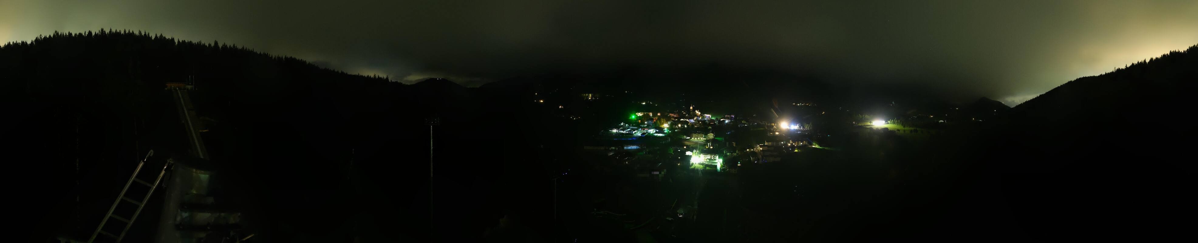 Archived image Webcam Panoramic view Ramsau ski stadium