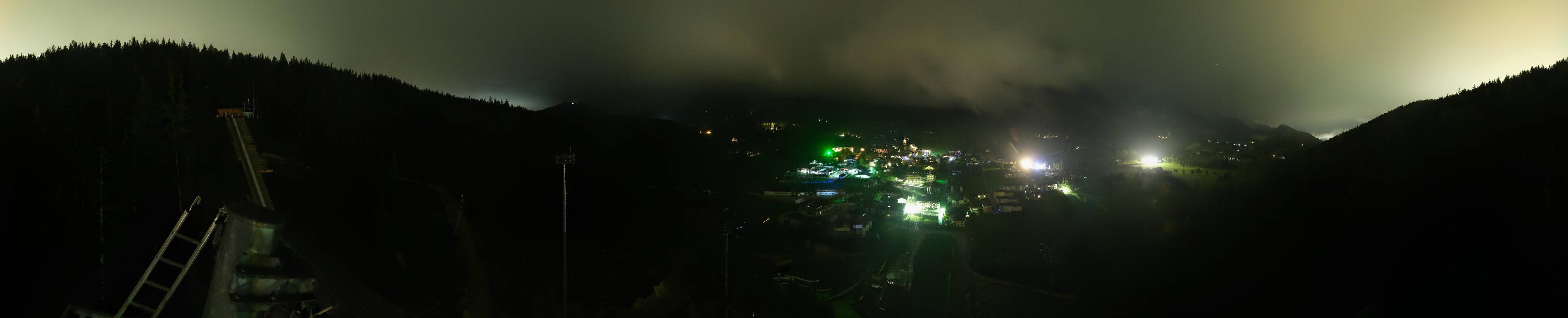 Archived image Webcam Panoramic view Ramsau ski stadium