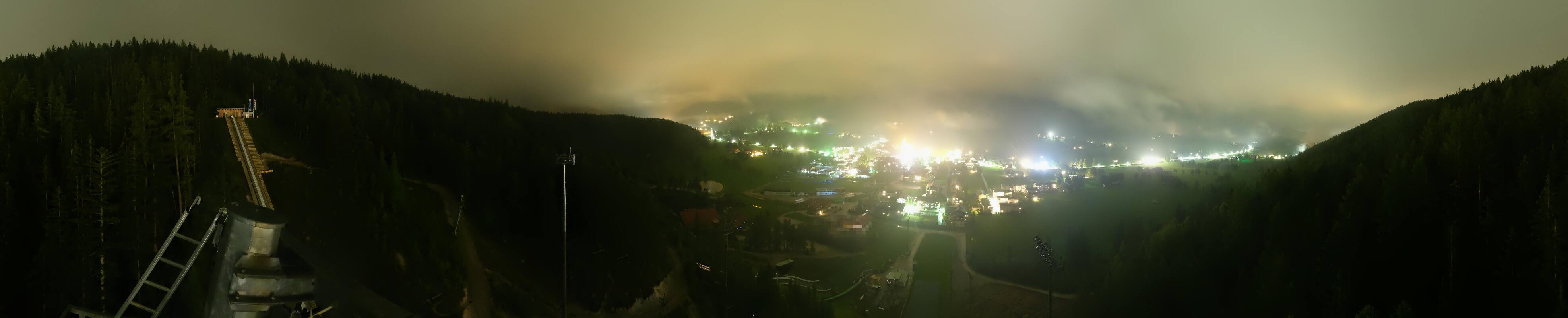 Archived image Webcam Panoramic view Ramsau ski stadium