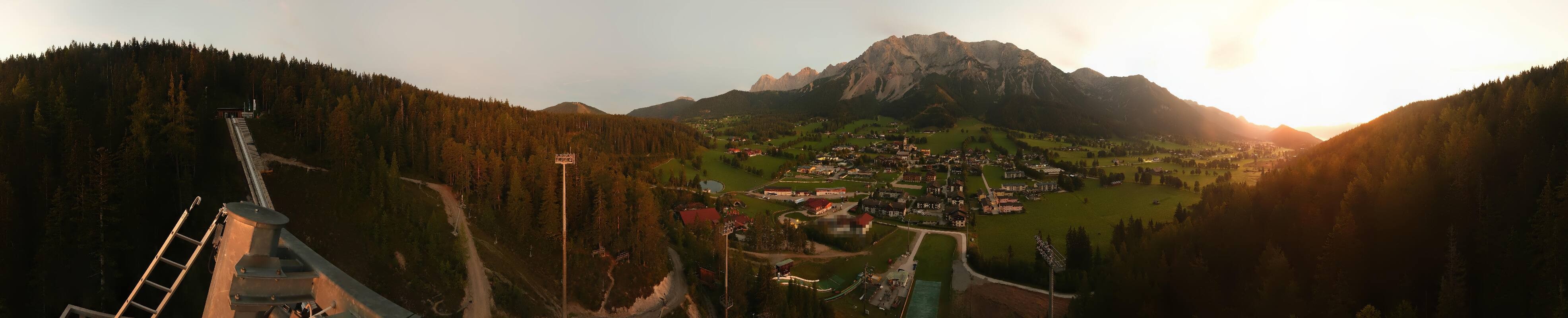 Archiv Foto Webcam Ramsau Skistadion