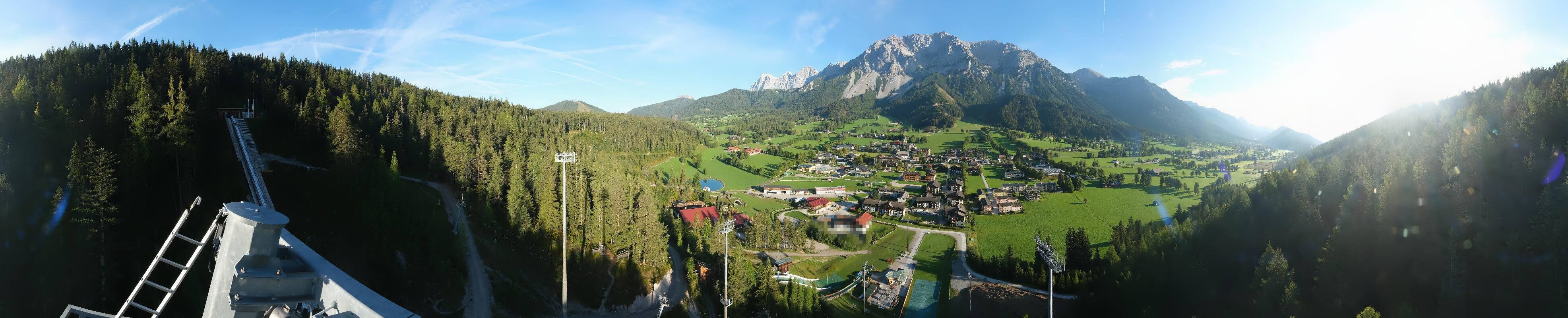 Archiv Foto Webcam Ramsau Skistadion