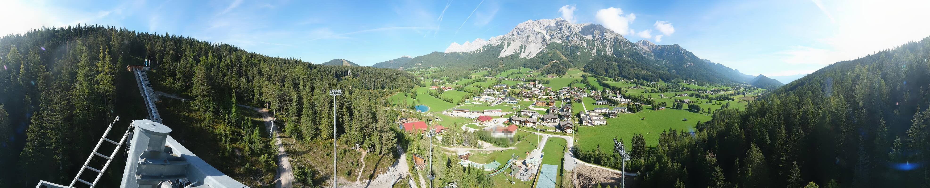 Archiv Foto Webcam Ramsau Skistadion