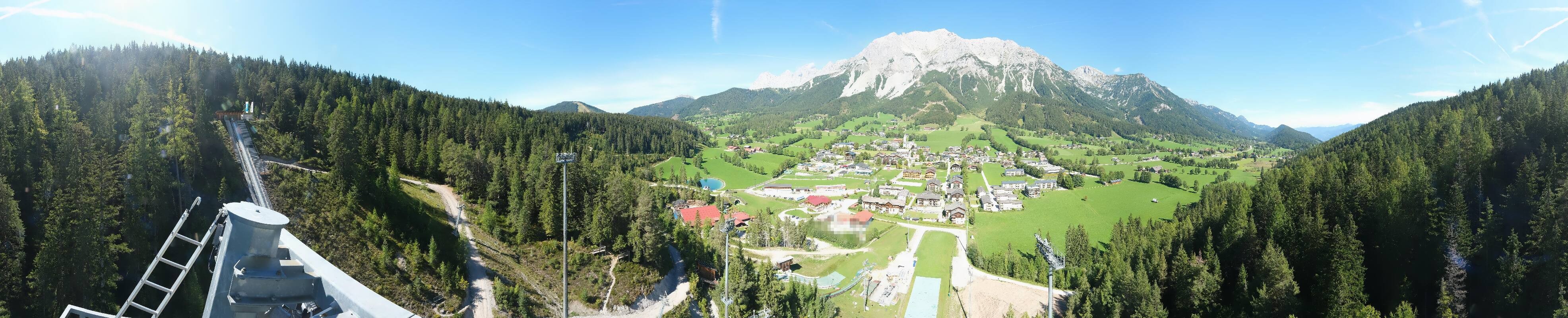 Archiv Foto Webcam Ramsau Skistadion