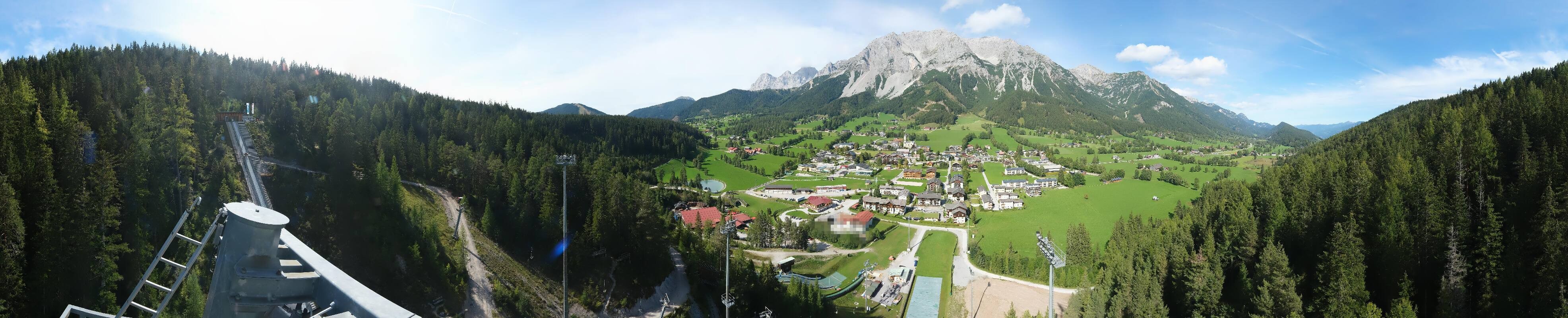 Archiv Foto Webcam Ramsau Skistadion