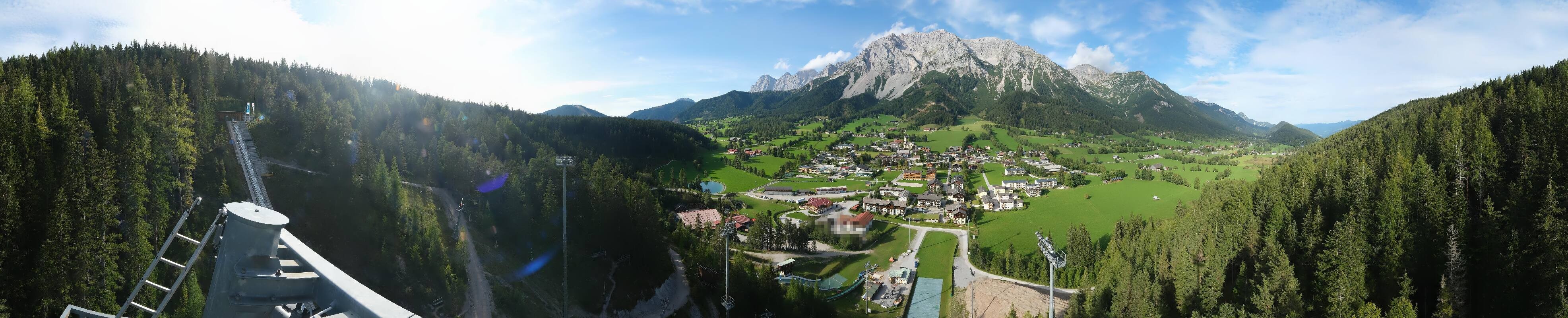 Archiv Foto Webcam Ramsau Skistadion