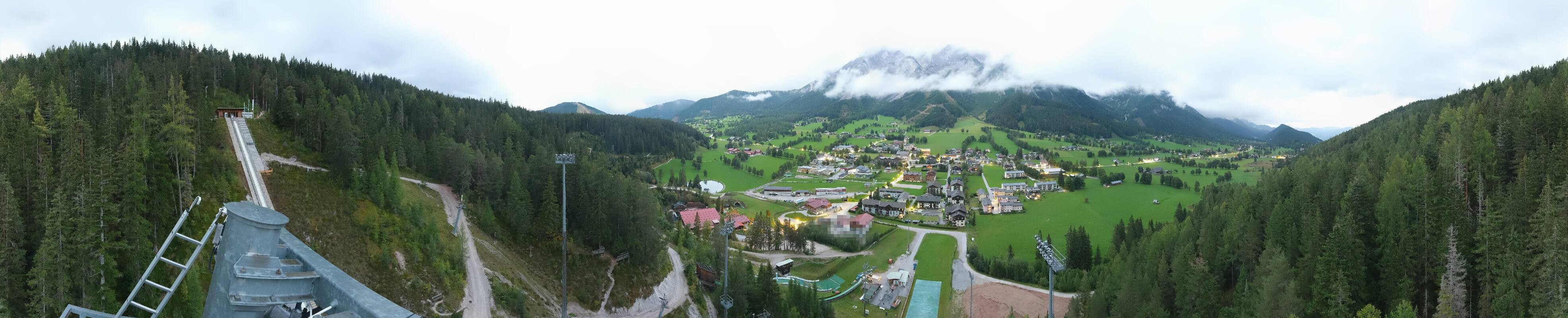 Archiv Foto Webcam Ramsau Skistadion
