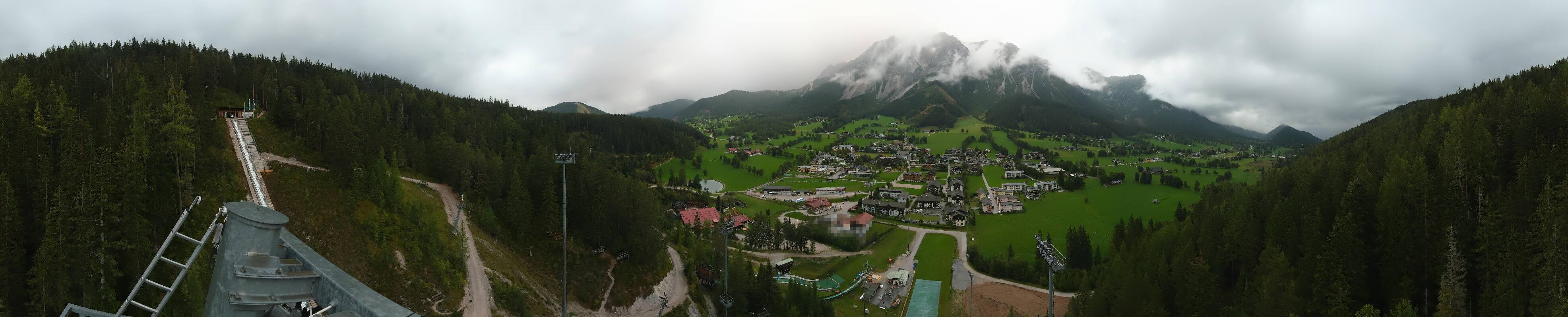 Archiv Foto Webcam Ramsau Skistadion