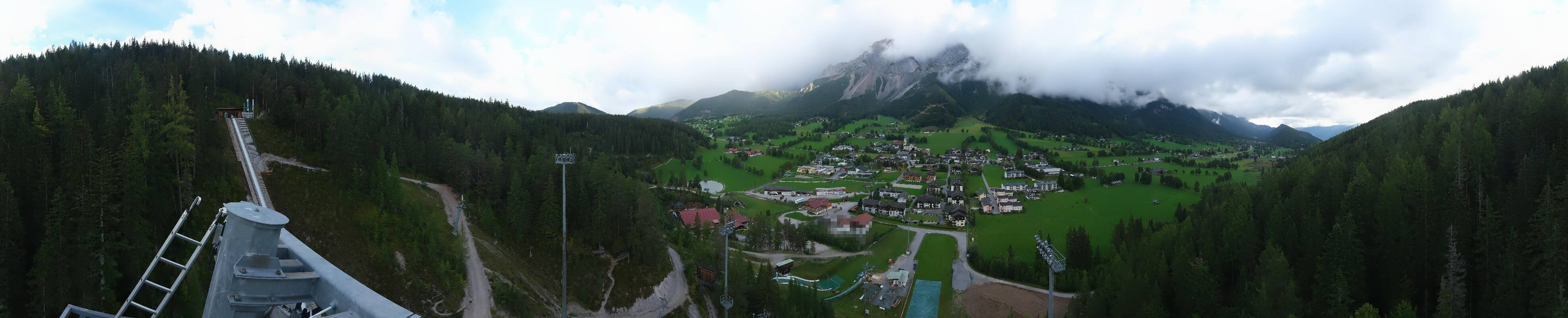 Archiv Foto Webcam Ramsau Skistadion